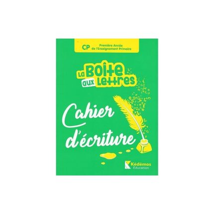 La boîte aux Lettres CP cahier d'écriture