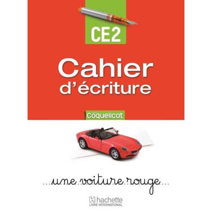 Coquelicot cahier écriture CE2