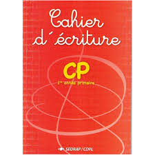 CAHIER D'ÉCRITURE CP SEDRAP