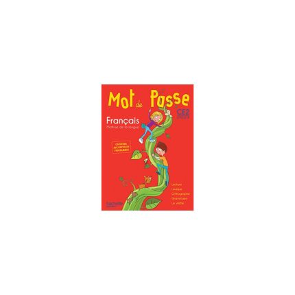 MOT PASSE FRANCAIS CE2 LIVRE ELEVE